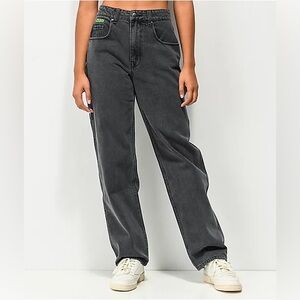 Empyre Tori 90s Black Wash Carpenter Skate Jeans